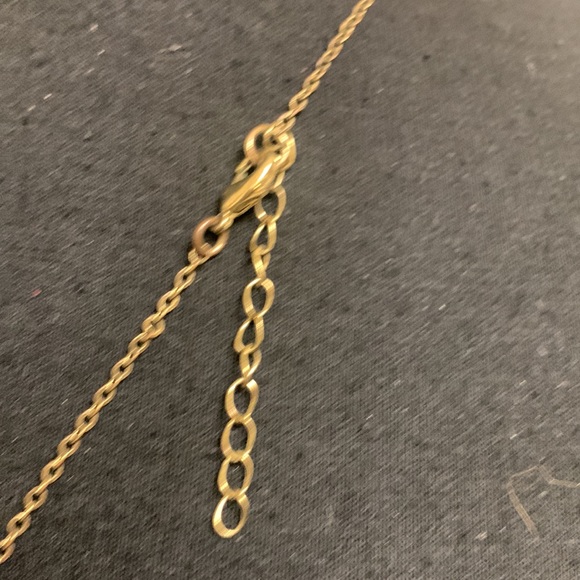 Necklace, Golden brown beads with gold - Picture 7 of 7